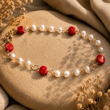Collar del mediterraneo con Perlas