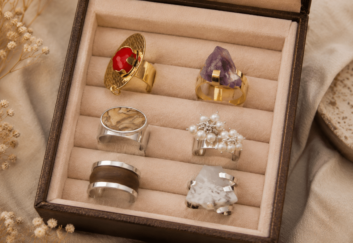 Anillos en Caja