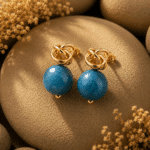Pendientes Nudo Celeste